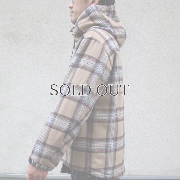 画像16: チェック柄 メルトン サーモライトアノラックパーカー / Audience