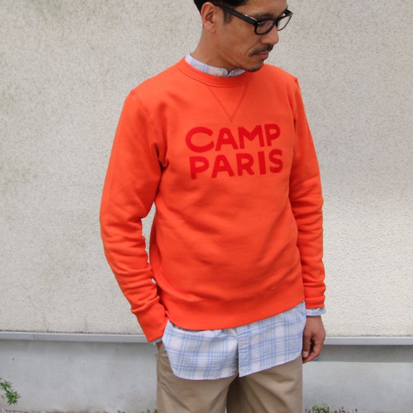 画像2: Riding High / フロッキープリントCrew Sweat L/S(R193-0306)【MADE IN JAPAN】【送料無料】