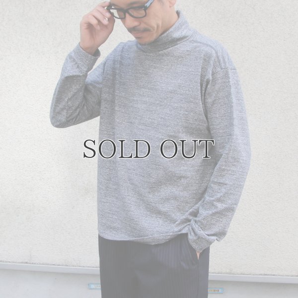 画像3: Riding High / LOOPWHEEL HIGH NECK L/S TEE（R185-0106B）【MADE IN JAPAN】『日本製』