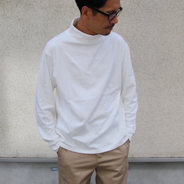 画像2: Riding High / LOOPWHEEL HIGH NECK L/S TEE（R185-0106B）【MADE IN JAPAN】『日本製』