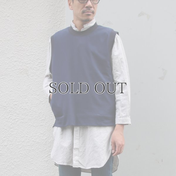 画像4: BSQ天竺サイドスリットポケ付BIGベスト【MADE IN JAPAN】『日本製』/ Upscape Audience