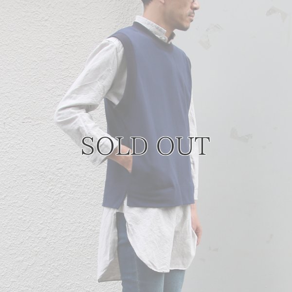 画像5: BSQ天竺サイドスリットポケ付BIGベスト【MADE IN JAPAN】『日本製』/ Upscape Audience