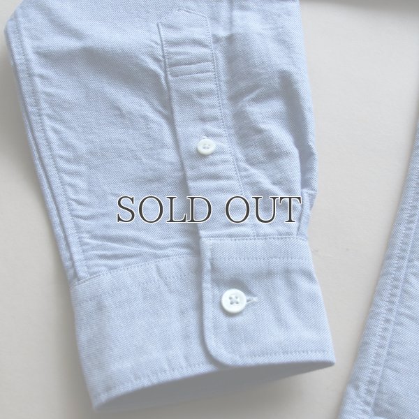 画像8: SONTAKU【ソンタク】/ 洗いざらしOxford-バンドカラーシャツ（891HD26017）【MADE IN JAPAN】『日本製』