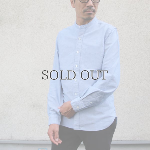 画像4: SONTAKU【ソンタク】/ 洗いざらしOxford-バンドカラーシャツ（891HD26017）【MADE IN JAPAN】『日本製』