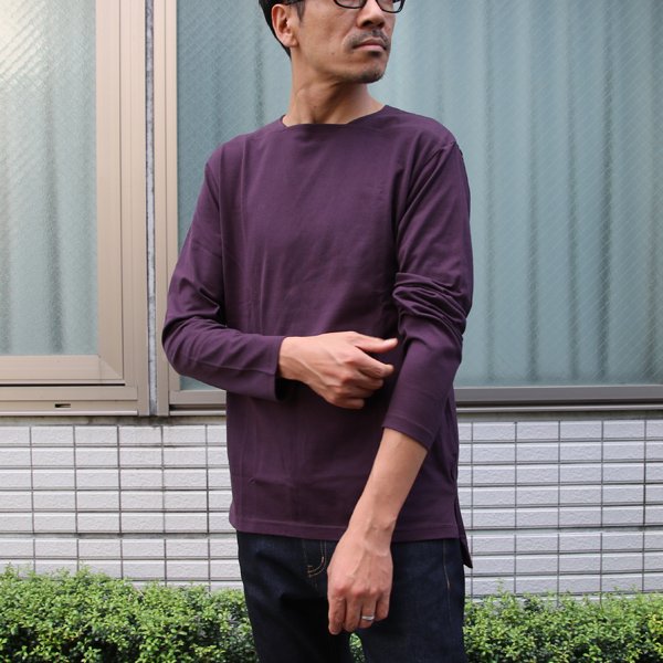 画像10: 【RE PRICE / 価格改定】コーマ天竺ボートネックフットボールL/S　Tee【MADE IN JAPAN】『日本製』/ Upscape Audience