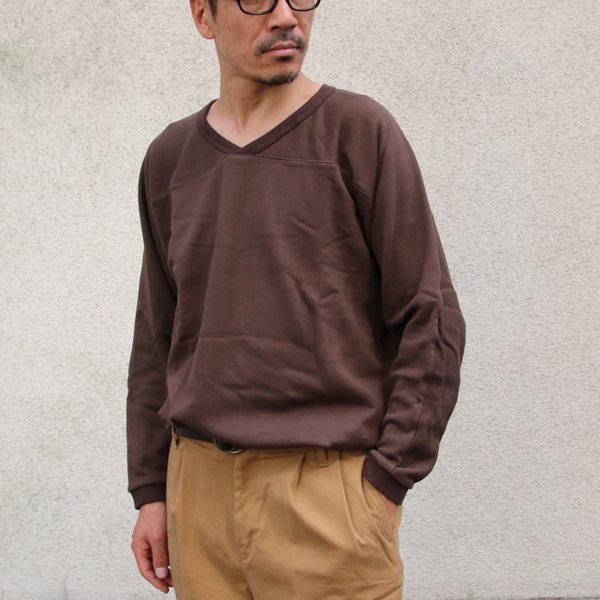 画像15: スウェット Vネック フットボール L/S 【MADE IN JAPAN】『日本製』/ Upscape Audience