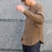 画像5: ランダムワッフル ヘムラウンドVネック　L/S　ニットソー【MADE IN JAPAN】『日本製』/ Upscape Audience