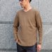 画像6: ランダムワッフル ヘムラウンドVネック　L/S　ニットソー【MADE IN JAPAN】『日本製』/ Upscape Audience