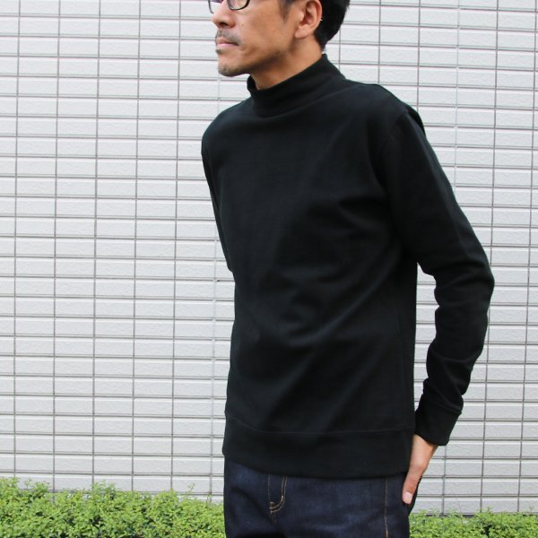 画像9: 【RE PRICE/価格改定】Basque10オンス(バスク天竺)プロテクトボッシュハイネックカットソー【MADE IN JAPAN】『日本製』/ Upscape Audience