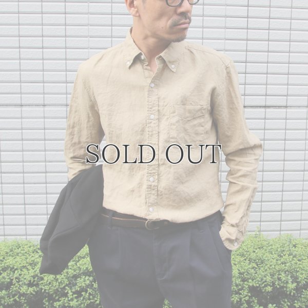 画像5: 【RE PRICE / 価格改定】"Hardmans"リネン ボタンダウン 長袖 シャツ『日本製』/ Upscape Audience