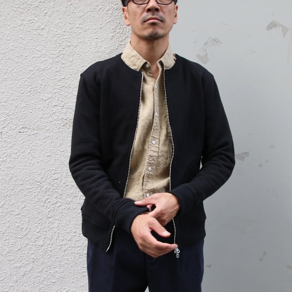 画像5: 【RE PRICE / 価格改定】ヘビーウェイト裏毛クルーネックブルゾン【MADE IN JAPAN】『日本製 / Upscape Audience