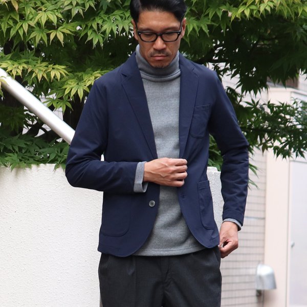 画像6: 【RE PRICE/価格改定】ナイロン 4WAY ストレッチ 2Bテーラードジャケット【MADE IN JAPAN】『日本製』/ Upscape Audience