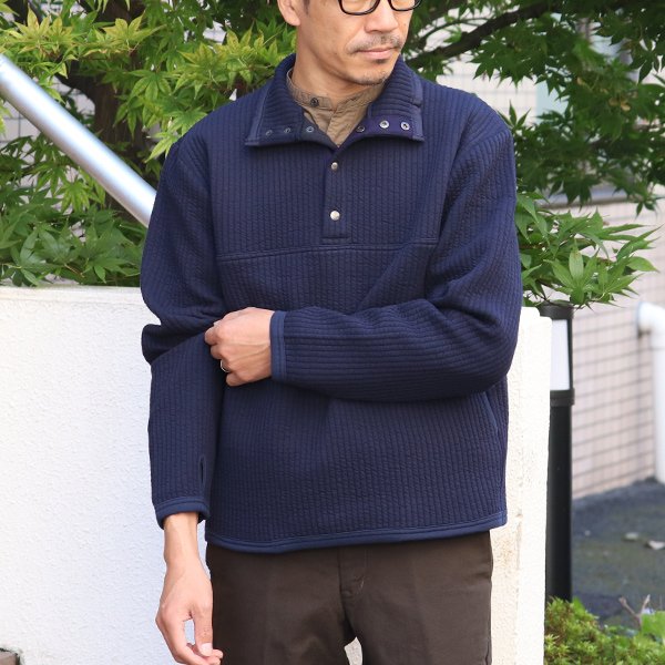 画像8: 「尾州」ストライプキルト スナップ TEE【MADE IN JAPAN】『日本製』【送料無料】 / Upscape Audience