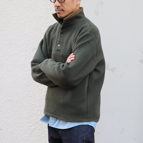 画像7: 「尾州」ストライプキルト スナップ TEE【MADE IN JAPAN】『日本製』【送料無料】 / Upscape Audience