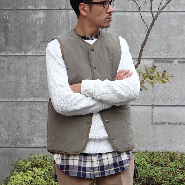 画像10: Teflon（テフロン）ウェーブキルト スナップベスト【MADE IN JAPAN】『日本製』【送料無料】 / Upscape Audience