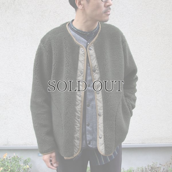 画像13: 【Lanificio Becagli（ベッカリー）】トスカーナボア スナップジャケット【MADE IN JAPAN】『日本製』/ Upscape Audience