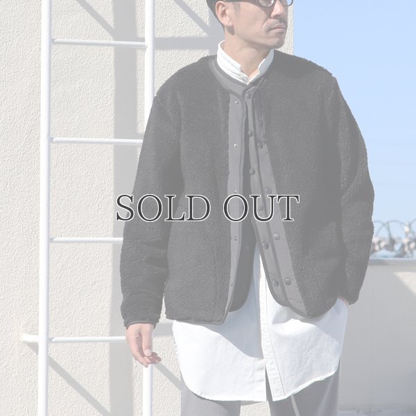 画像14: 【Lanificio Becagli（ベッカリー）】トスカーナボア スナップジャケット【MADE IN JAPAN】『日本製』/ Upscape Audience