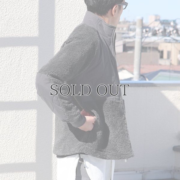 画像14: 【Lanificio Becagli（ベッカリー）】トスカーナボア ラグラン スタンドZIP ジャケット【MADE IN JAPAN】『日本製』/ Upscape Audience