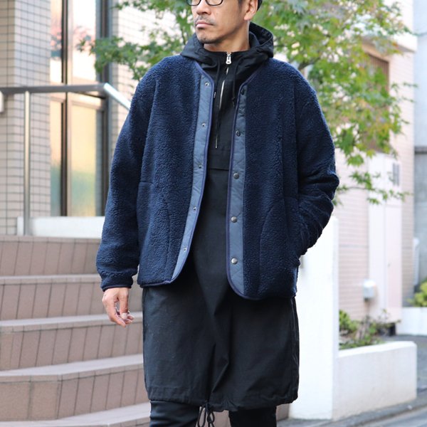 画像10: 【Lanificio Becagli（ベッカリー）】トスカーナボア スナップジャケット【MADE IN JAPAN】『日本製』【送料無料】/ Upscape Audience