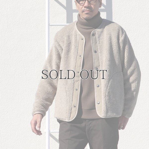 画像11: 【Lanificio Becagli（ベッカリー）】トスカーナボア スナップジャケット【MADE IN JAPAN】『日本製』/ Upscape Audience