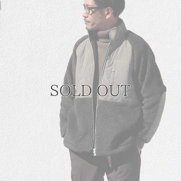 画像9: 【Lanificio Becagli（ベッカリー）】トスカーナボア ラグラン スタンドZIP ジャケット【MADE IN JAPAN】『日本製』/ Upscape Audience