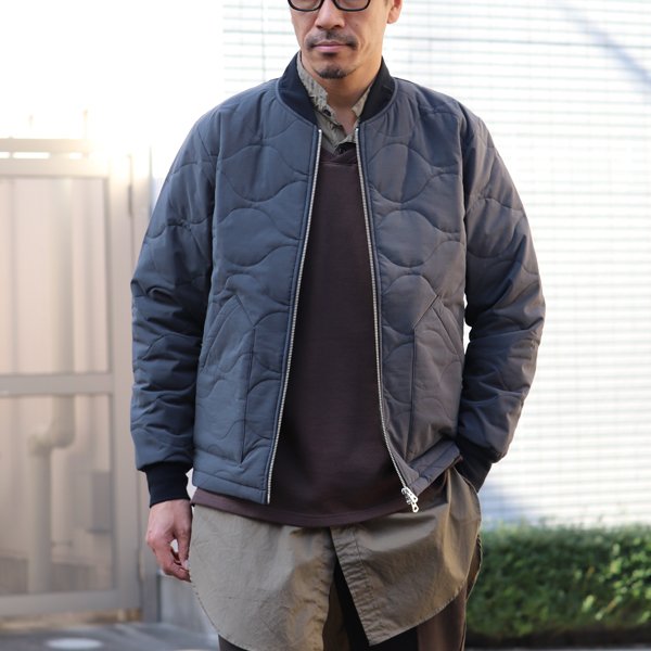 画像6: Teflon（テフロン）ウェーブキルト MA-1ブルゾン【MADE IN JAPAN】『日本製』【送料無料】 / Upscape Audience