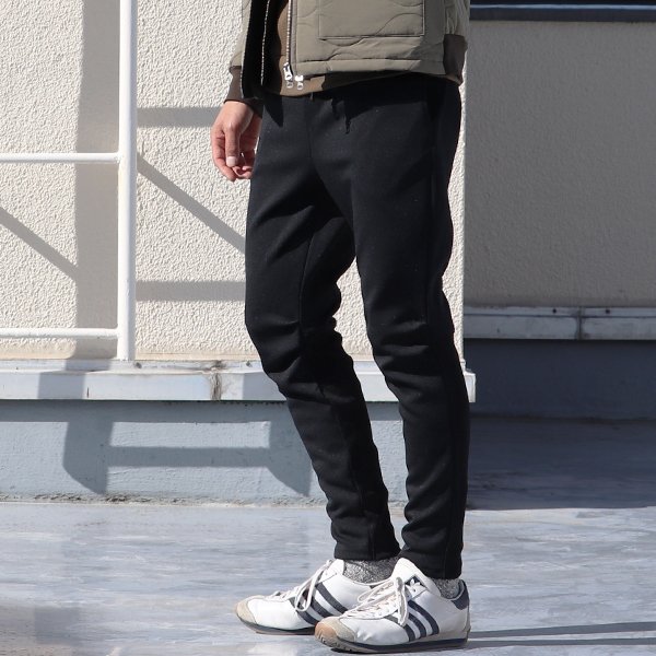 画像5: 4段スムース 裾リブ スリムイージーアンクルパンツ【MADE IN JAPAN】『日本製』 / Upscape Audience