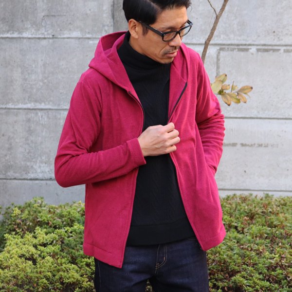 画像2: コットンパイル　フードZIPジャケット【MADE IN JAPAN】『日本製』/ Upscape Audience