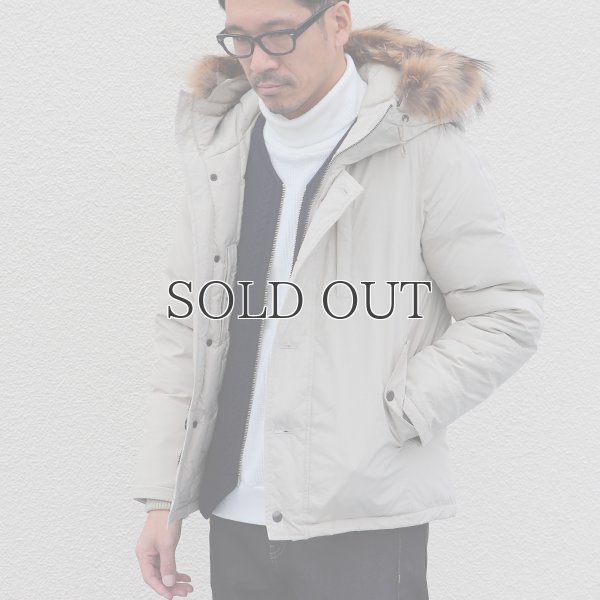 画像3: 『ダウン＆フェザー』小松精錬撥水ナイロン脱着ファー付N2Bダウンジャケット 【送料無料】 / Audience
