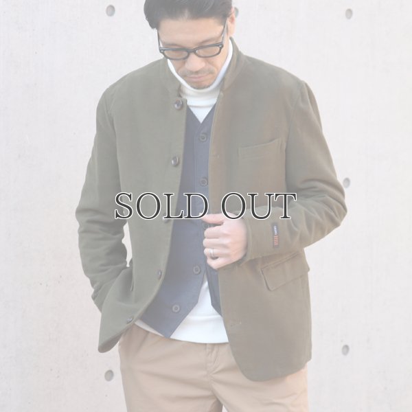 画像3: イタリアBESTEモールスキンマオカラー ジャケット / Audience