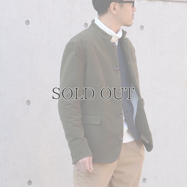 画像6: イタリアBESTEモールスキンマオカラー ジャケット / Audience