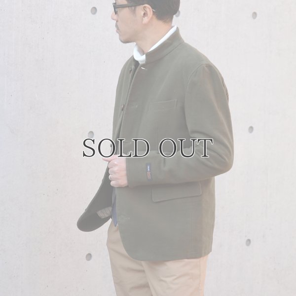 画像4: イタリアBESTEモールスキンマオカラー ジャケット / Audience