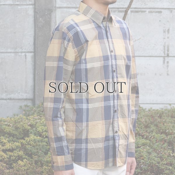 画像14: タイプライター 大判チェック ルーズFIT 裏前立 レギュラーカラー L/Sシャツ【MADE IN JAPAN】『日本製』/ Upscape Audience