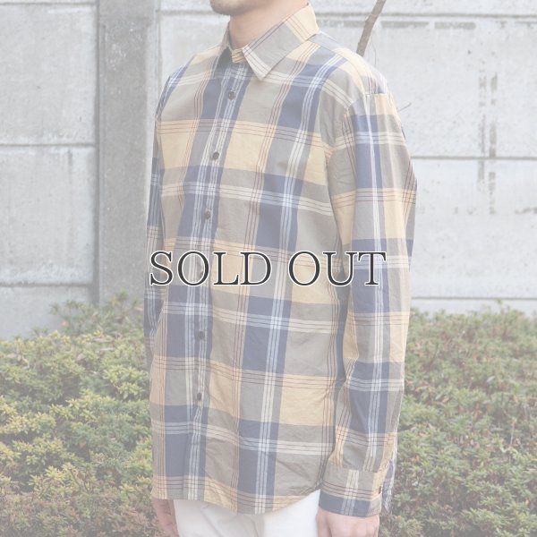 画像11: タイプライター 大判チェック ルーズFIT 裏前立 レギュラーカラー L/Sシャツ【MADE IN JAPAN】『日本製』/ Upscape Audience