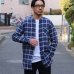 画像8: French Linen（フレンチリネン）ルーズFIT バンドカラー 長袖シャツ【MADE IN JAPAN】『日本製』/ Upscape Audience