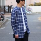 More photos3: French Linen（フレンチリネン）ルーズFIT バンドカラー 長袖シャツ【MADE IN JAPAN】『日本製』/ Upscape Audience