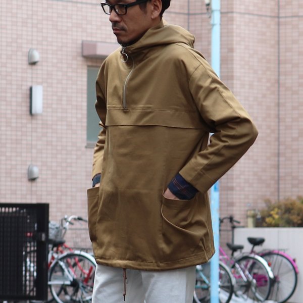 画像11: グロッシーツイル ガーデニングツールポケット アノラックハーフZIPパーカー【MADE IN JAPAN】『日本製』【送料無料】/ Upscape Audience