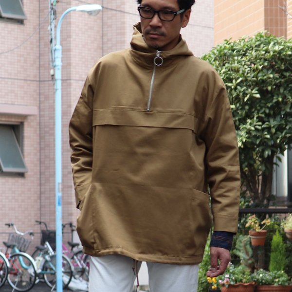 画像12: グロッシーツイル ガーデニングツールポケット アノラックハーフZIPパーカー【MADE IN JAPAN】『日本製』【送料無料】/ Upscape Audience