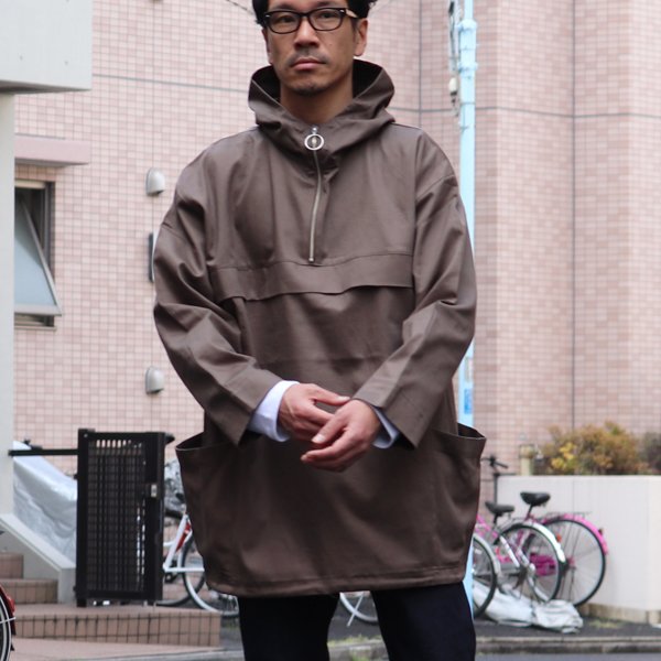 画像10: グロッシーツイル ガーデニングツールポケット アノラックハーフZIPパーカー【MADE IN JAPAN】『日本製』【送料無料】/ Upscape Audience