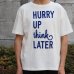 画像8: Riding High / 12/-JERSEY FLOCKY PRINT S/S TEE (HURRY UP)【MADE IN JAPAN】『日本製』