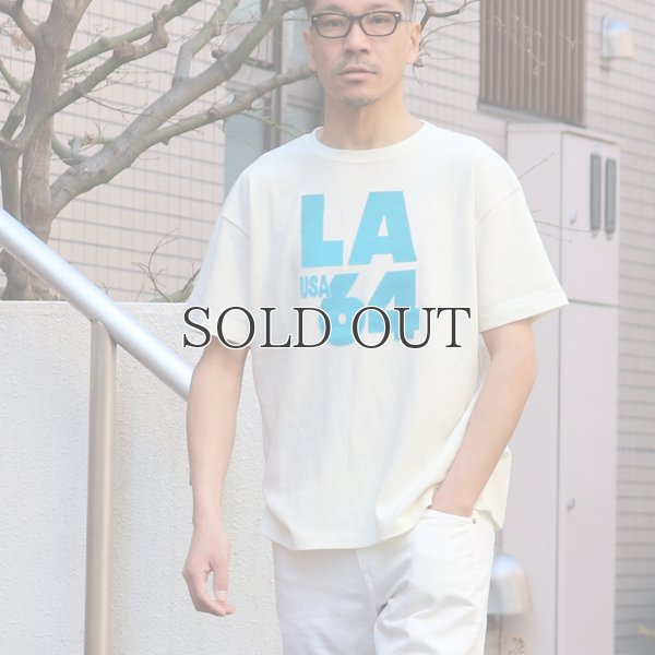 画像8: Riding High / 12/-JERSEY FLOCKY PRINT S/S TEE (LA64)【MADE IN JAPAN】『日本製』