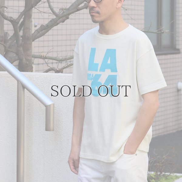 画像3: Riding High / 12/-JERSEY FLOCKY PRINT S/S TEE (LA64)【MADE IN JAPAN】『日本製』