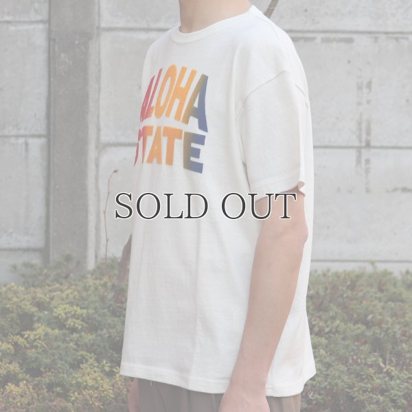 画像6: Riding High / 12/-JERSEY FLOCKY PRINT S/S TEE (ALOHA)【MADE IN JAPAN】『日本製』