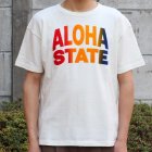 More photos2: Riding High / 12/-JERSEY FLOCKY PRINT S/S TEE (ALOHA)【MADE IN JAPAN】『日本製』
