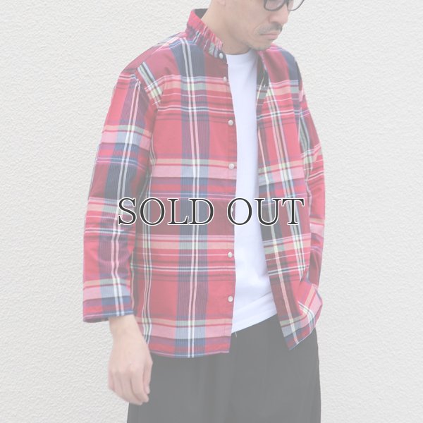 画像11: 【価格改定/RE PRICE】マドラス大判チェックスタンドスモールカラー シャツジャケット【MADE IN JAPAN】『日本製』/ Upscape Audience