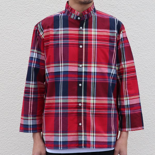 画像14: 【価格改定/RE PRICE】マドラス大判チェックスタンドスモールカラー シャツジャケット【MADE IN JAPAN】『日本製』/ Upscape Audience