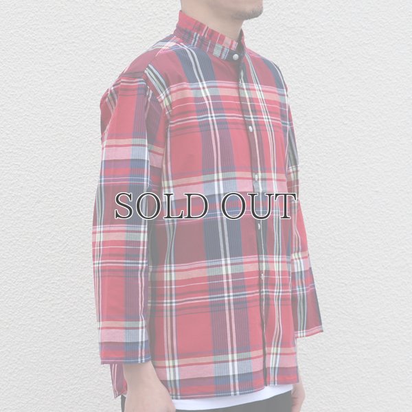 画像17: 【価格改定/RE PRICE】マドラス大判チェックスタンドスモールカラー シャツジャケット【MADE IN JAPAN】『日本製』/ Upscape Audience