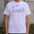 More photos1: RIDING HIGH×EGG SNDWCH LABEL/ HANDWRITING STYLE PRINT TEE（ARMY）