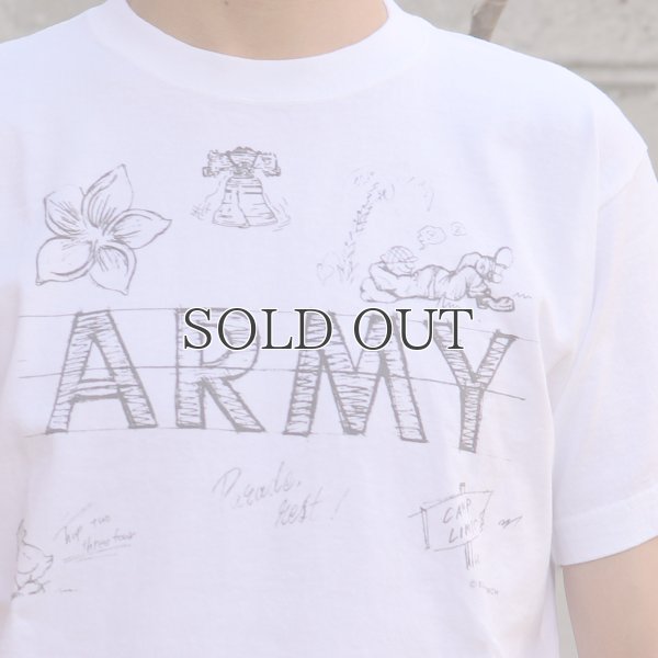 画像11: RIDING HIGH×EGG SNDWCH LABEL/ HANDWRITING STYLE PRINT TEE（ARMY）