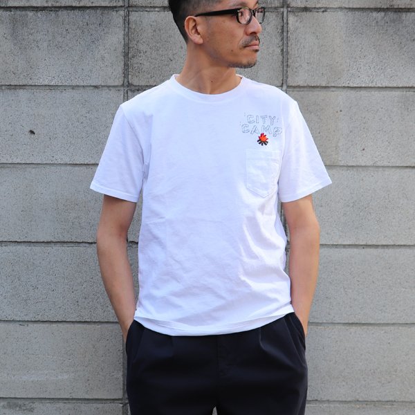 画像5: 【RE PRICE/価格改定】 Riding High / 18/-JERSEY P&E POCKET TEE(CITY CAMP)【MADE IN JAPAN】『日本製』